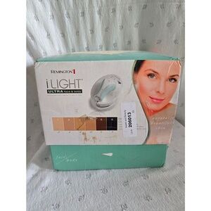 Remington iLIGHT Ultra Face & Body Hair Removal Device - Mint and White